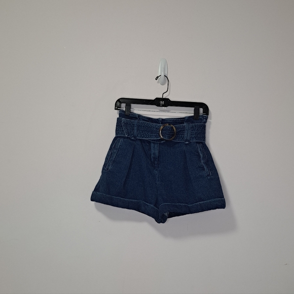 Sezane Rome New Shorts Deep Blue 36 NWOT - Picture 5 of 11
